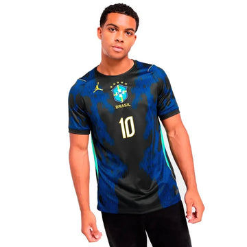 Camisa do Brasil #10 Neymar Jr II Jordan 26/27 Torcedor Masculina